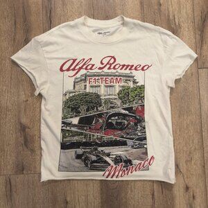 A&F Unisex Cut F1 Alfa Romeo Graphics T-shirt (S/M)